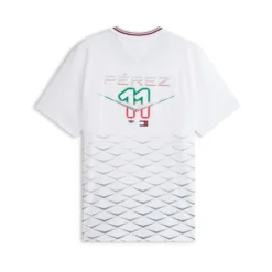 Playera Cadillac F1 Checo Pérez GP México 2026 Blanca